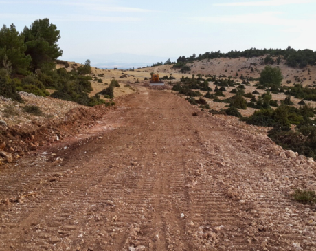 Kırkağaç Res Straßenbau